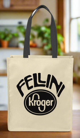 Fellini Kroger tote bag with goose