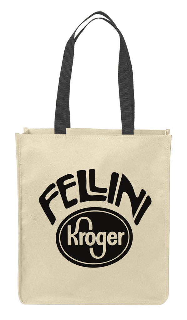 Fellini Kroger tote bag with goose