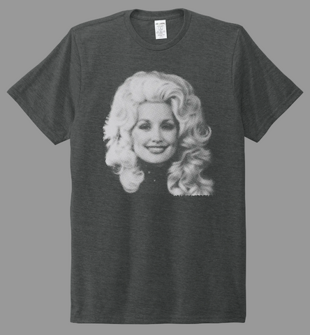 Dolly Parton pixel / half-tone tee