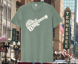 Knoxville Guitar t-shirt - 100% Organic Cotton