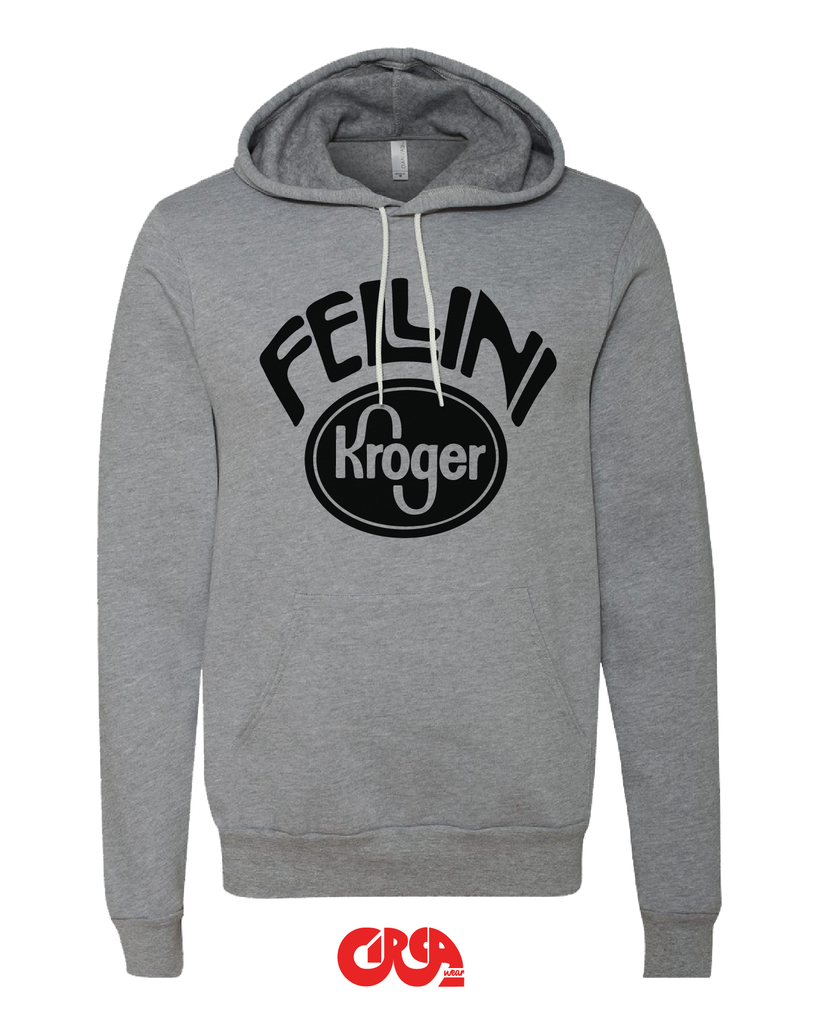 Fellini Kroger gray Bella hoodie