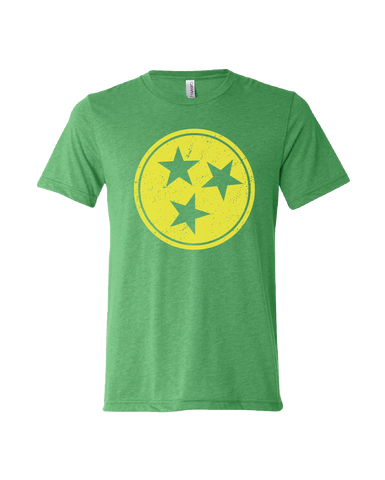 Tri star Tennessee Flag TN t-shirt :: variety of colors in Men's tees