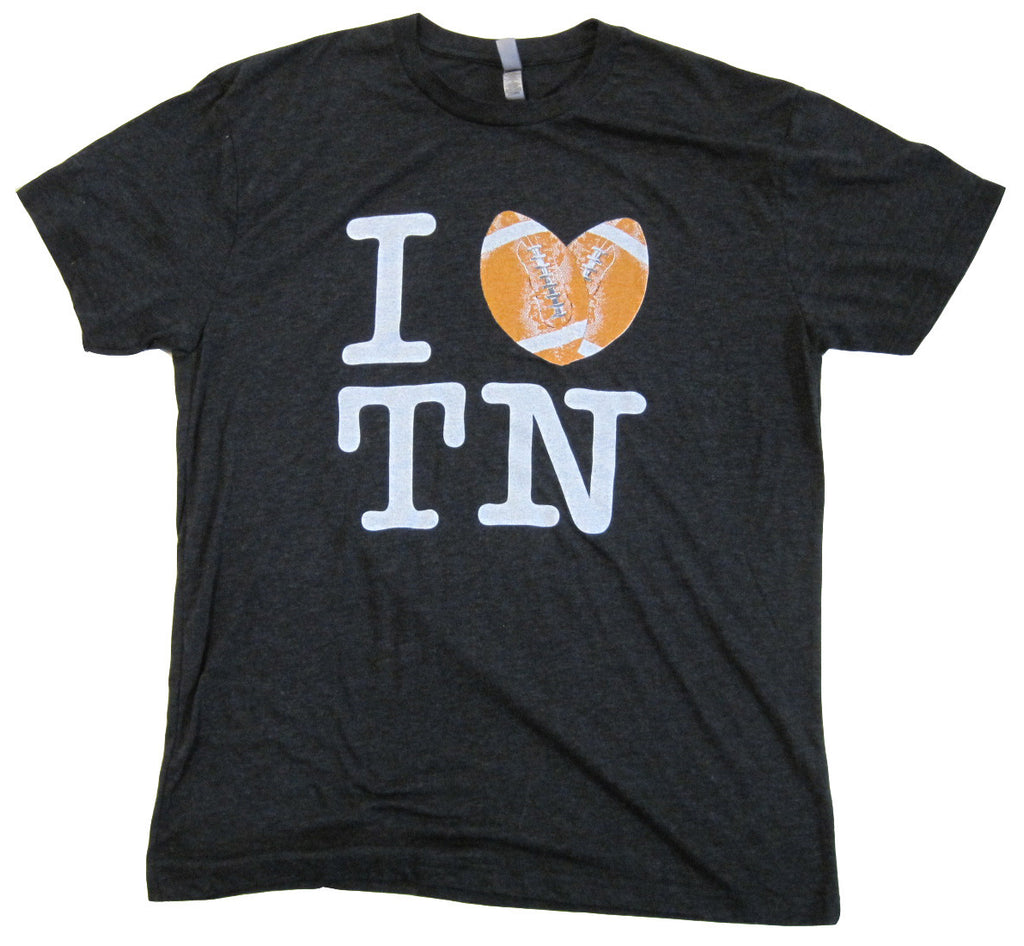 Men's Tennessee Vols Football T-Shirt - Saturdays Team Color Orange Long Sleeve Graphic Tee, Charcoal, Large - View #4