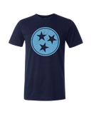 Tri star Tennessee Flag TN t-shirt :: variety of colors in Men's tees