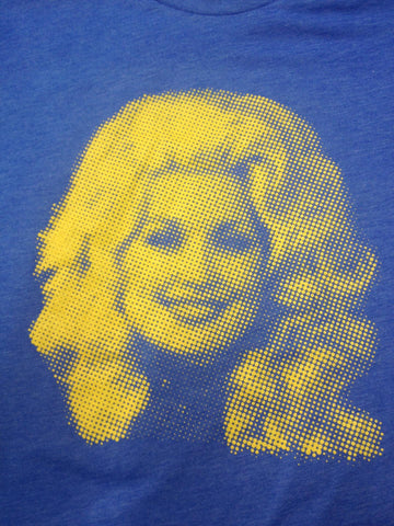 Dolly Parton pixel / half-tone tee