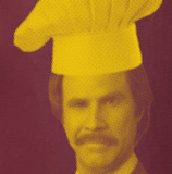 Ron Burgundy Anchorman grilling apron