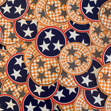 Tri-star sticker 3 star Tennessee sticker